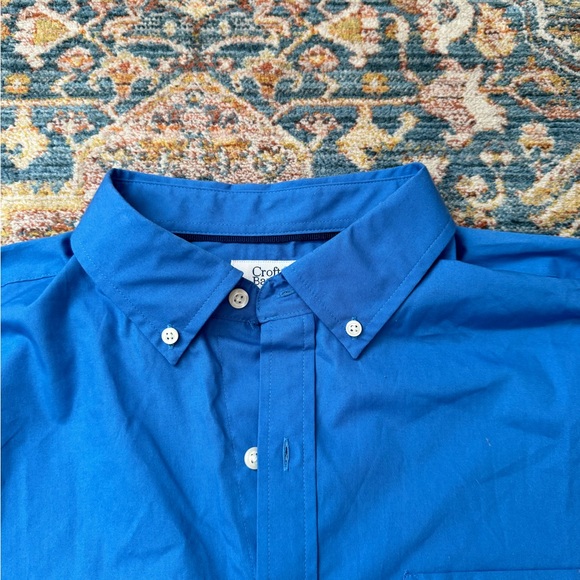 NWT Blue Craft & Barrow Button-up Shirt - Picture 4 of 8